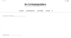 Desktop Screenshot of germanopratines.fr